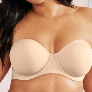Wacoal 854119 Red Carpet Strapless Underwire Bra Women's 34DDD